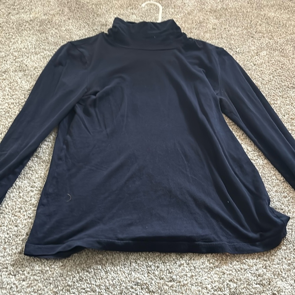 J.Crew navy turtleneck